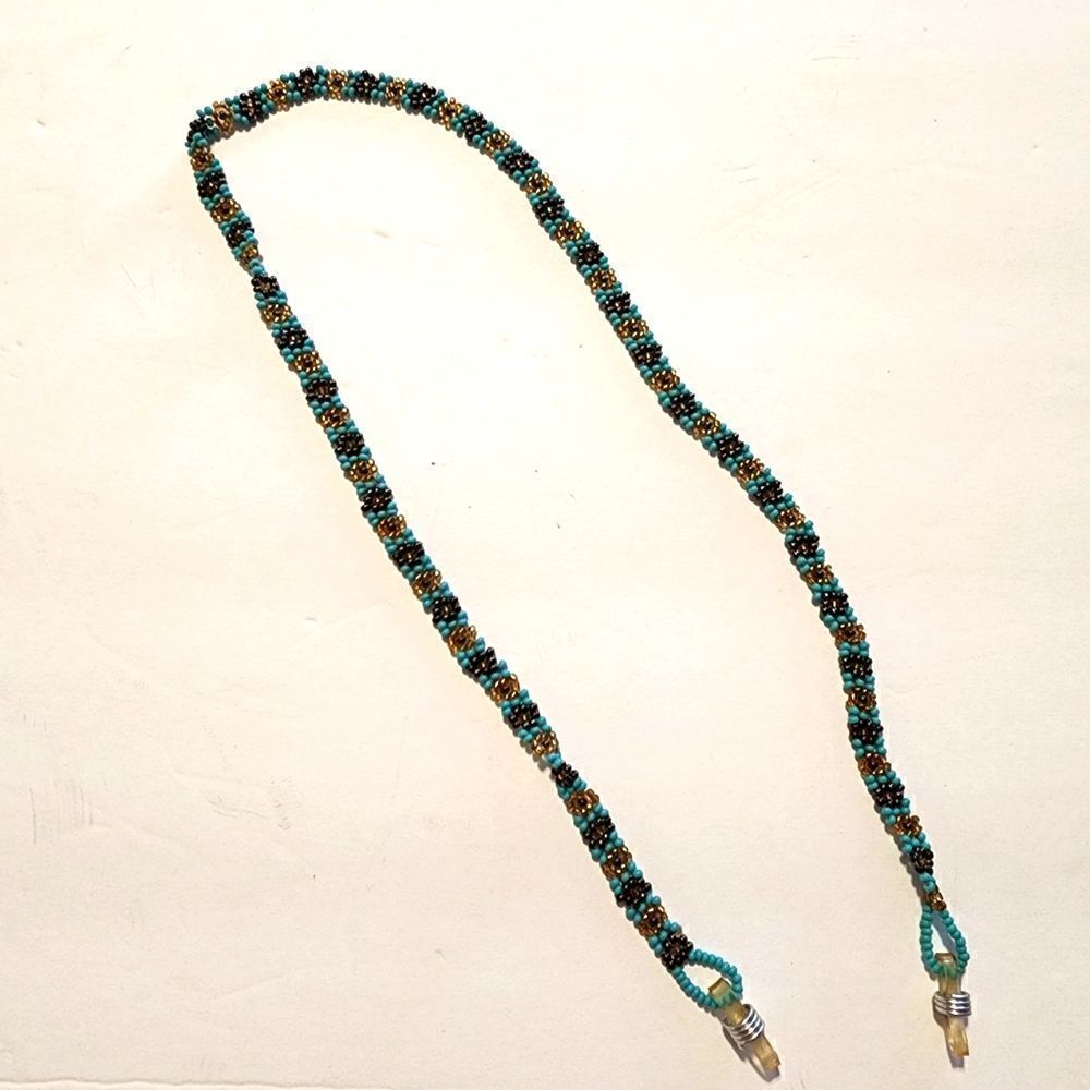 3 For $15 Handmade Crocheted Beaded Eyeglass Lanyard